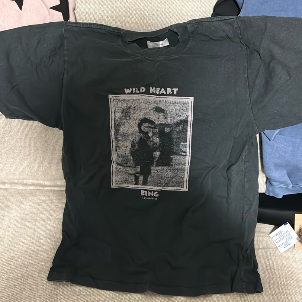 Black ANINE Bing Tshirt